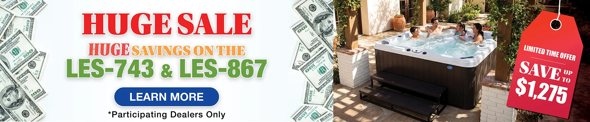 Calspas hot tub being used in a family setting - Rockaway Beach